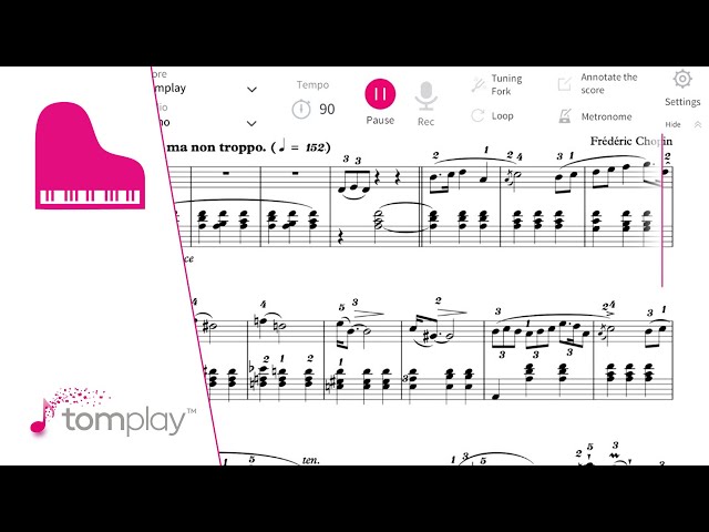 マズルカ第13番 イ短調 Op. 17, No. 4 (ショパン) - ピアノ 楽譜