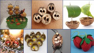 Most beautiful and trending walnut art and craft ideas #trending #diy #handmade