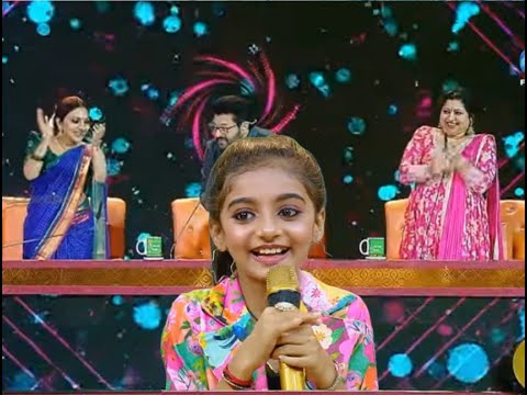 ആർജിതകുട്ടി | അവ്വാ ഹവ്വാ ഹവ്വാ ഹവ്വാ മഴത്തുമ്പി പാടുന്നു അവ്വാ അവ്വാ..| Flowers Top Singer Season 5