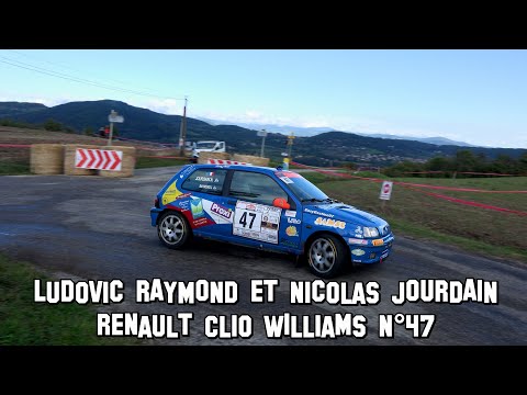 Rallye des Vallons Ardéchois 2022 - Renault Clio Williams N°47 - Ludovic RAYMOND et Nicolas JOURDAIN