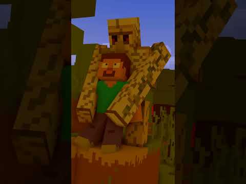 Iron Golem's Revenge On Pillagers - Monster School Minecraft Animation