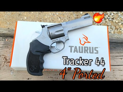 Taurus Tracker 44 Review & Shoot 4" Ported 44 Magnum -Awesome-