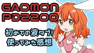 GAOMONさんの製品で液タブデビューした！そして感想♪