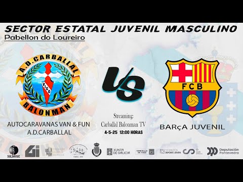 AUTOCARAVANAS VAN & FUN A.D.CARBALLAL - BARÇA JUVENIL SECTOR ESTATAL GRUPO-B