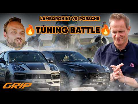 Video Thumbnail: Extrem gepimpte Power-SUVs🤩💪Lamborghini Urus🤜💥🤛Porsche Turbo GT mit 1.800 PS😎🔥I GRIP
