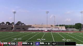 6:30PM - Football: Houston Energy vs. Dallas Elite