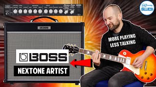 Video thumbnail for BOSS Nextone Artist Amplifier Tone Sample Video by intheblues