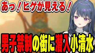 男子禁制の街に潜入した結果…小清水透【小清水 透/にじさんじ/切り抜き】
