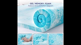 🛏️ Best 3-Inch Memory Foam Mattress Topper! | ABENE King Size Cooling Gel & Pillowtop Pad Review
