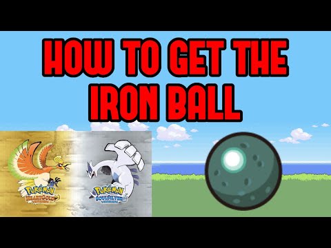 How to Get the Iron Ball in Pokemon Heartgold/Soulsilver
