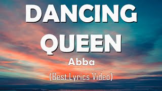 DANCING QUEEN - Abba (Best Lyrics Video) with 4K -Ultra HD Background