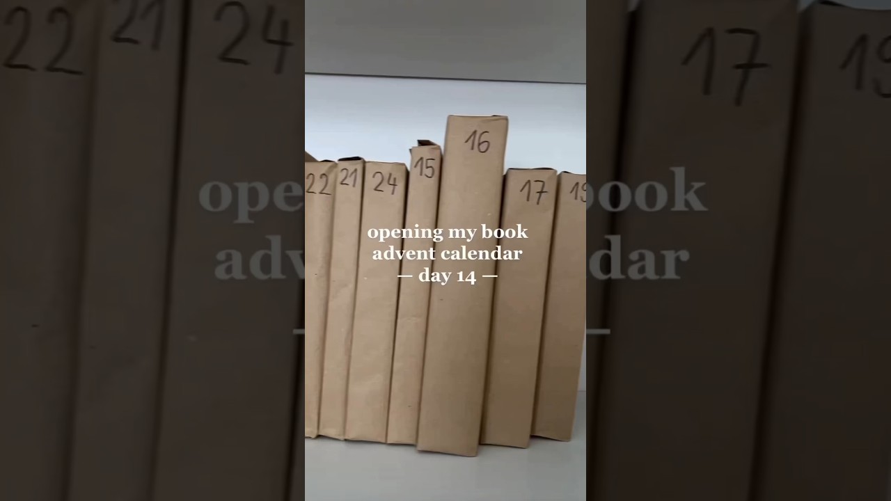 book advent calendar 2022 day 14🎁 #books #bookadventcalendar #adventcalendar #christmas #booktube