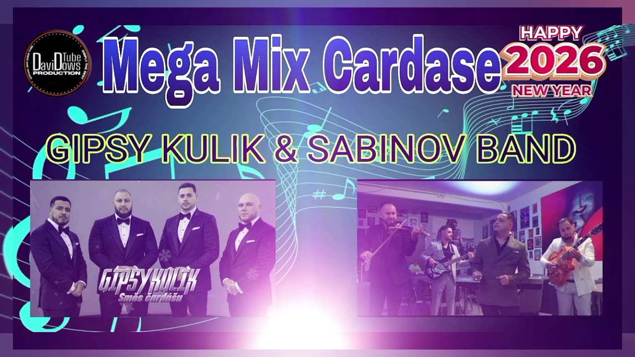 Gipsy Kulik & Sabinov Band 2026 MEGA MIX ČARDAŠOV