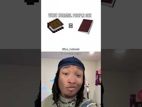 Great Minds Think Alike 🤣 #minecraft