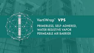 VertiWrap™ VPS | Air and Vapor Barriers applications