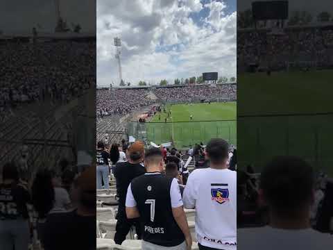 "Salida Garra Blanca - Colo colo vs udechile 2022" Barra: Garra Blanca • Club: Colo-Colo