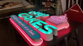 Neon sign