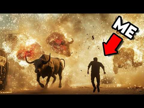 Mexico's INSANE Bulls of Fire Festival (Got Burned)