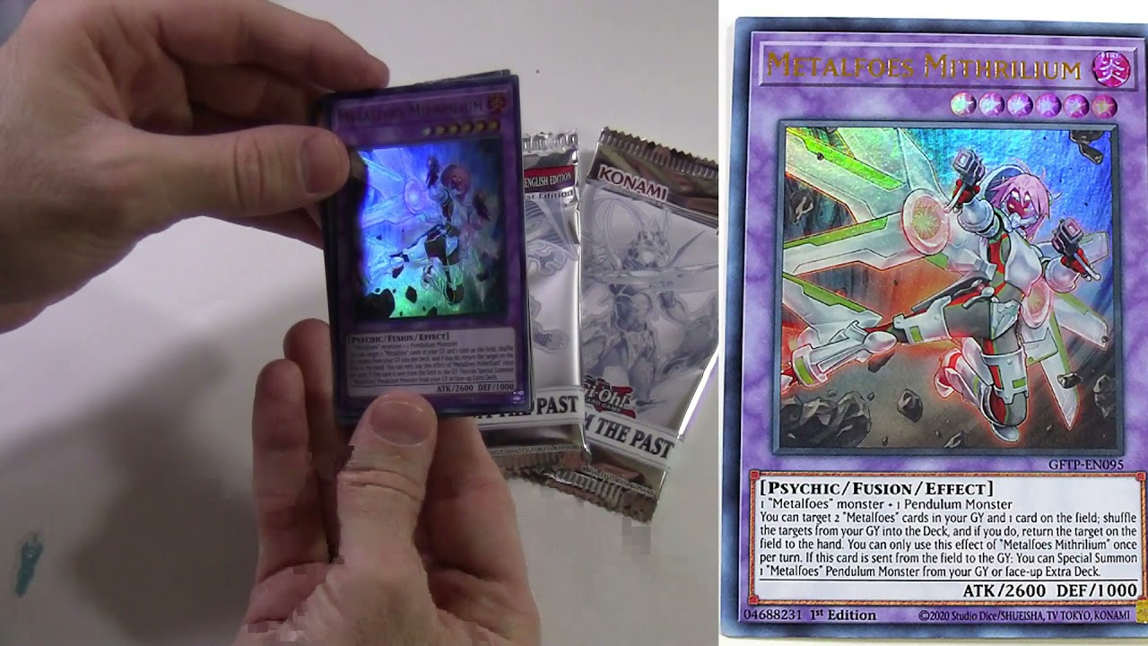 Yu Gi Oh Ghosts from the Past 1st Edition 1 Box 3 Packs