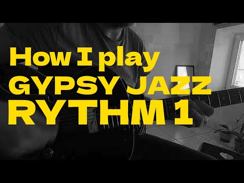 How I Play Gypsy Jazz Rhythm "La Pompe" - A Demonstration and Lesson