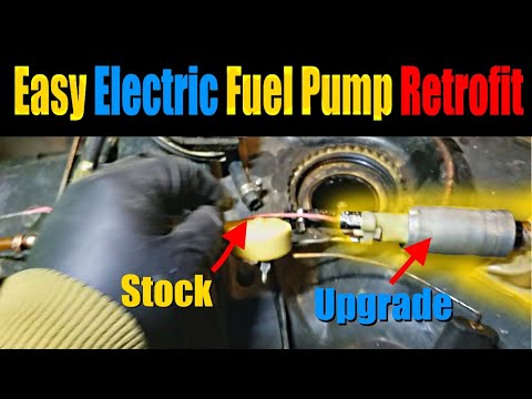 How To Easily Install/ Retrofit An Electric Fuel Pump In A Stock Carbureted Tank | How To's|NW Ep.54