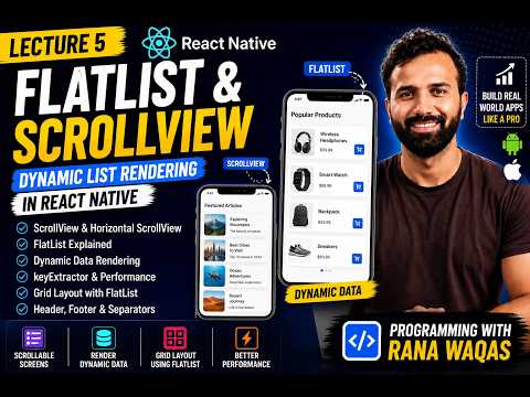 React Native Flatlist Scrollview Tutorial Dynamic List Rendering In React Native