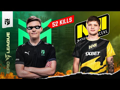 Entropiq's S1mple Win | EPIC League CIS 2021 Highlights Against NaVi