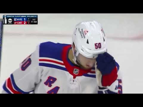 Will Cuylle: His first career playoff goal for the Rangers / 11.05.2024