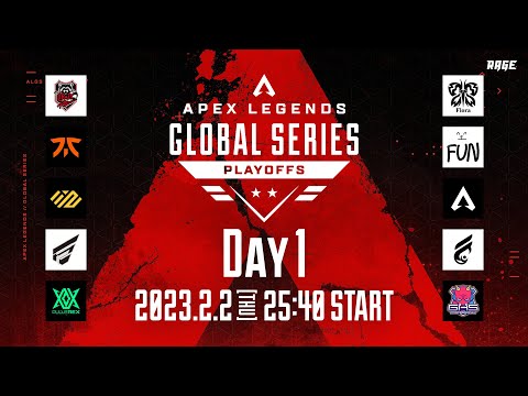 Apex Legends Global Series Year 3：Split1 Playoffs Day1