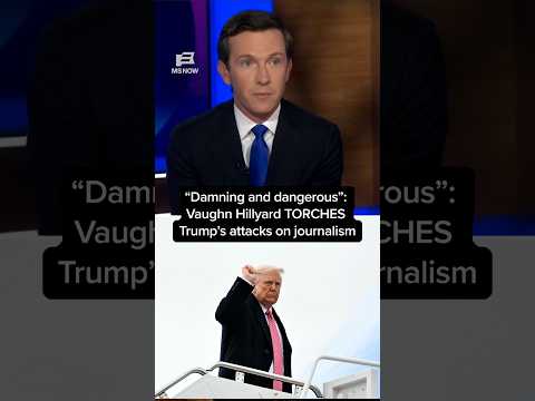 'Damning and dangerous': Vaughn Hillyard TORCHES Trump’s attacks on journalism