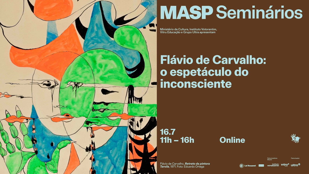 MASP Seminários | Flávio de Carvalho | 16.7.2026