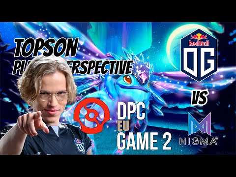 Topson [Puck] PLAYER PERSPECTIVE - OG VS NIGMA |DPC EU| GAME 2