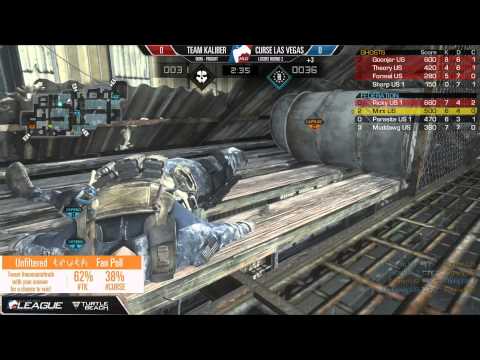 Team Kaliber vs Curse LV - Game 1 - Part 2 - LR1 - PAX East CoD Season 1 Playoffs