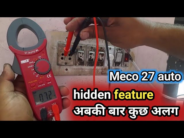 Meco Meters & Testers - 108B Plus TRMS Autoranging Digital Multimeter ...