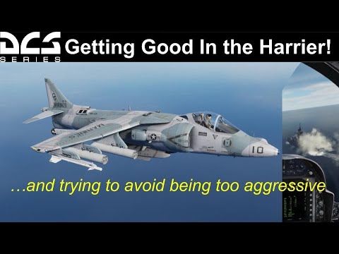 AV-8B Harrier II | DCS World A2G Practice - The Correct Way