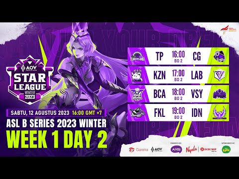 ASL B Series 2023 Winter Week 1 Day 2 | Garena AOV Indonesia
