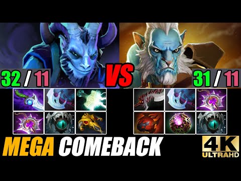 INTENSE HARD CARRY BATTLE Riki VS Phantom Lancer Who Would Be Win? Epic Mega Comeback 7.29 Dota 2