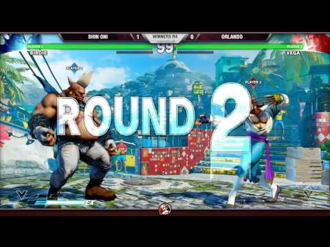 VS WEEKLY 3/25/16 - WINNERS R4 - SHIN ONI (BIRDIE) vs. ORLANDO (VEGA) - STREET FIGHTER V
