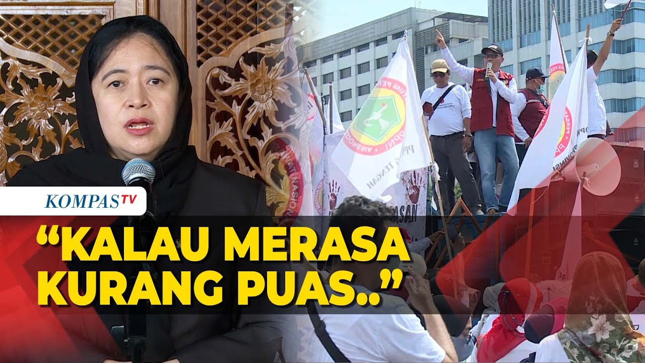 Puan Ungkap Alasan Pimpinan DPR Tak Temui Pendemo RUU Kesehatan