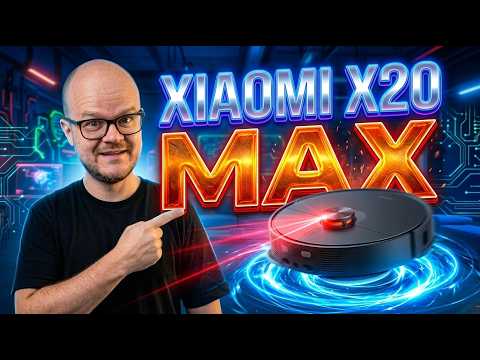 Robô de Limpeza Xiaomi Robot Vacuum X20 Max 220V vídeo