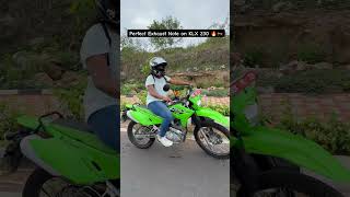 Download lagu Perfect Exhaust Note on KLX 230 🔥🏍️ mp3