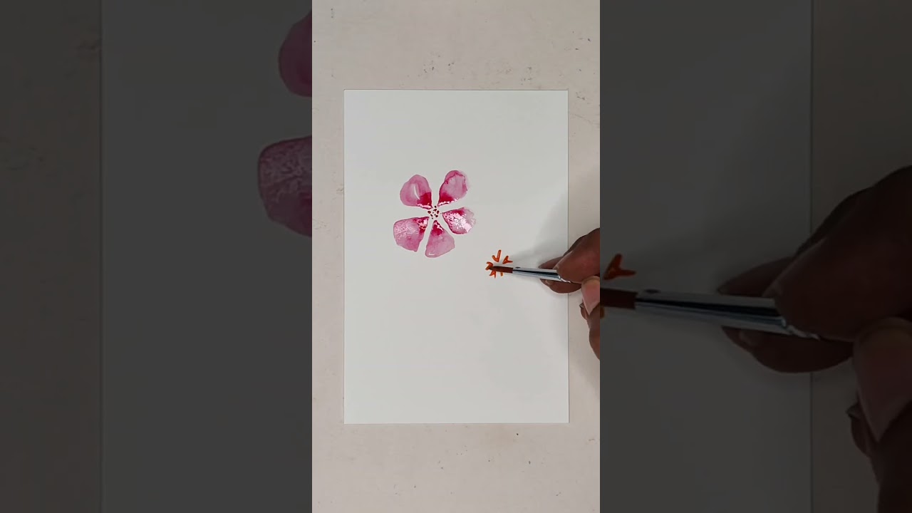 Watercolor Flower Painting!! 😍