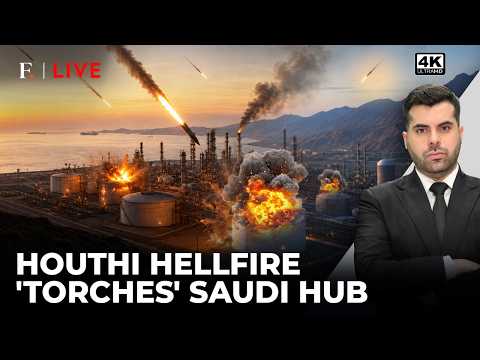 Houthis Claim Drone Strike On Saudi Aramco Refinery In Jizan | Firstpost Live | 4K