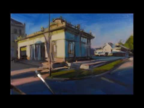 MALDEMONSTRATION - Karlsplatz im Abendlicht