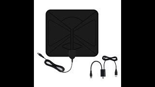 VicTsing Aktive DVB-T2 Antenne Zimmerantenne mit 50 dB Verstärker Full HD 1080P