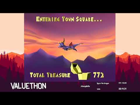 Valuethon 4 - Spyro the Dragon - 120% by stumpdotio