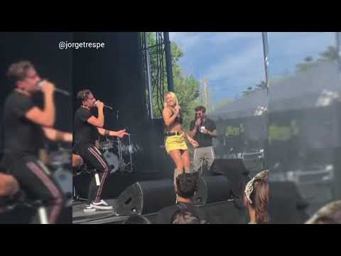 LESLIE SHAW, MAU y RICKY - Faldita en vivo (Calle 8 Music Festival 10/03/2019)