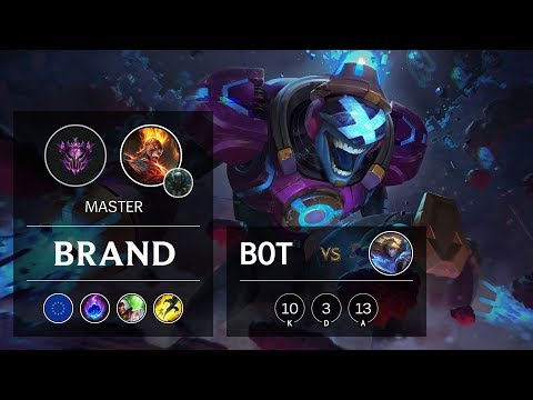 Brand Bot vs Ezreal - EUW Master Patch 9.6