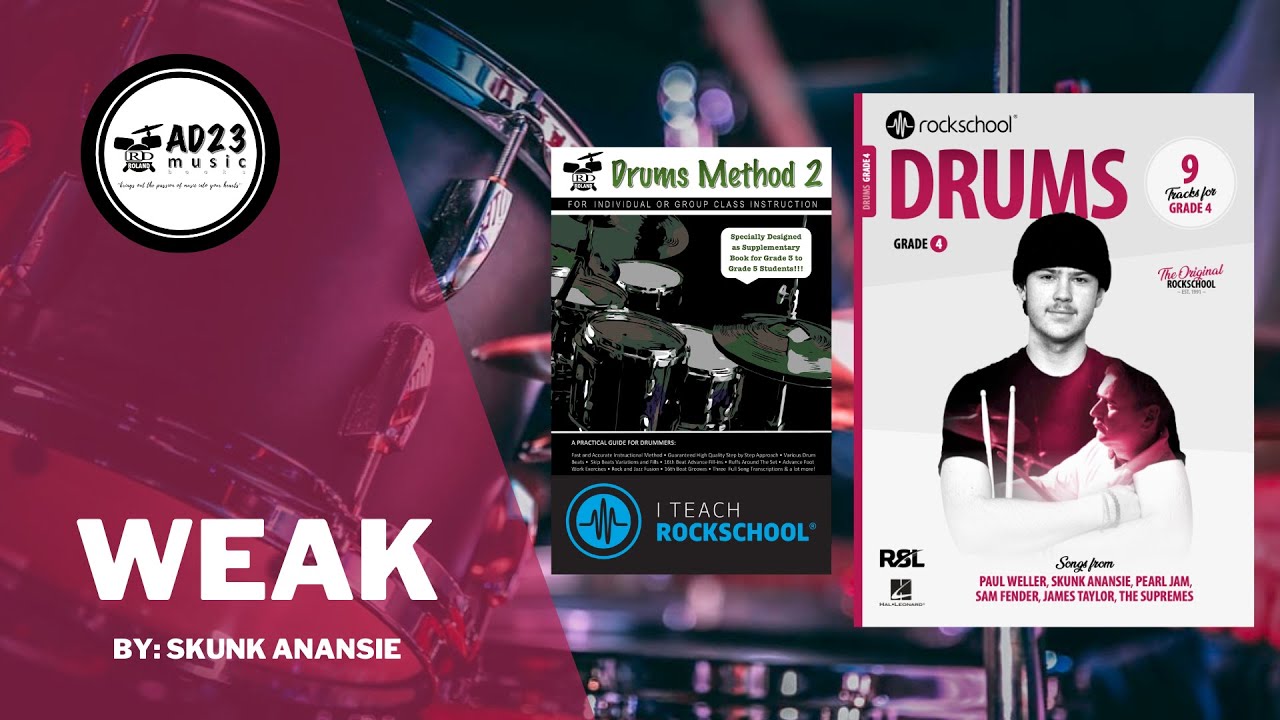 Weak | Rockschool Drums Grade 4 2024