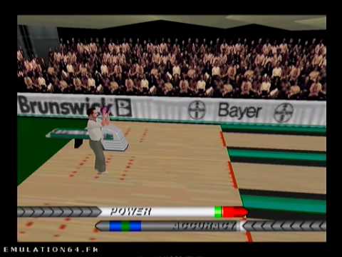 brunswick circuit pro bowling nintendo 64